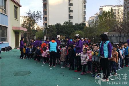 濟南市市中區(qū)大風車幼兒園“消防系列活動”