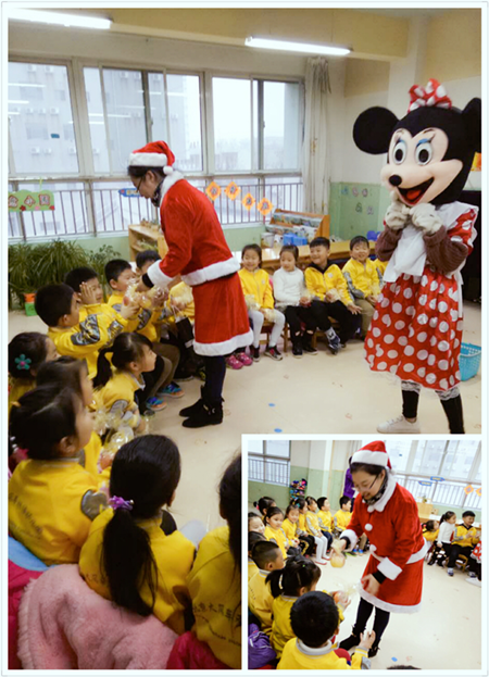 北京大風(fēng)車章丘市婦女兒童活動中心幼兒園 圣誕系列活動（二）——發(fā)放平安果